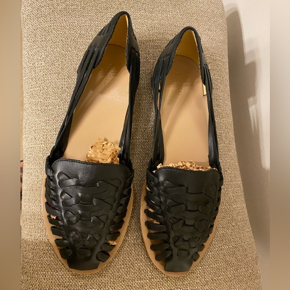 NISOLO BEST SELLER Huarache Sandal in Black - Picture 6 of 12